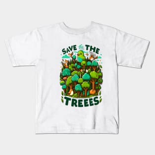 Nature Protector T-Shirt Design Kids T-Shirt